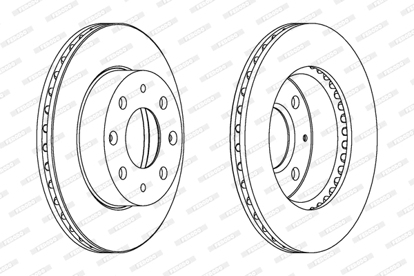 Brake Disc (DDF451)