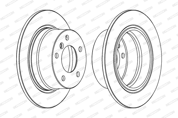 Brake Disc (DDF1028)