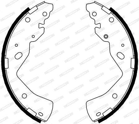 Brake Shoe Set (FSB4079)