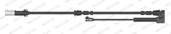 Warning Contact, brake pad wear (FWI438)