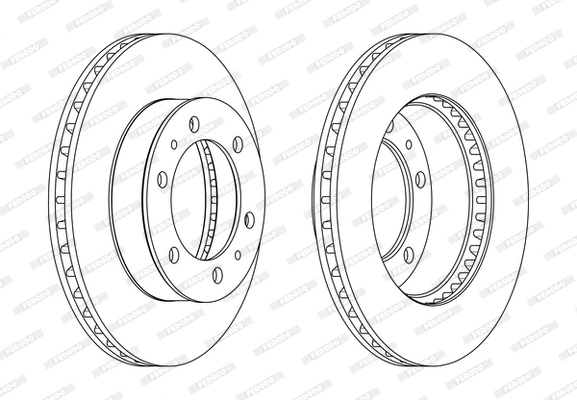 Brake Disc (DDF1783C)