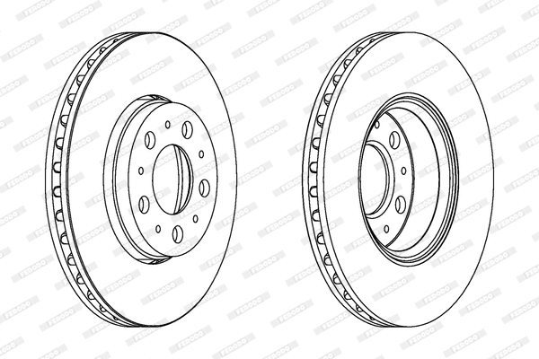 Brake Disc (DDF1163)