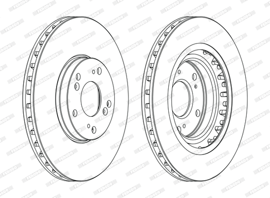 Brake Disc (DDF1266C)
