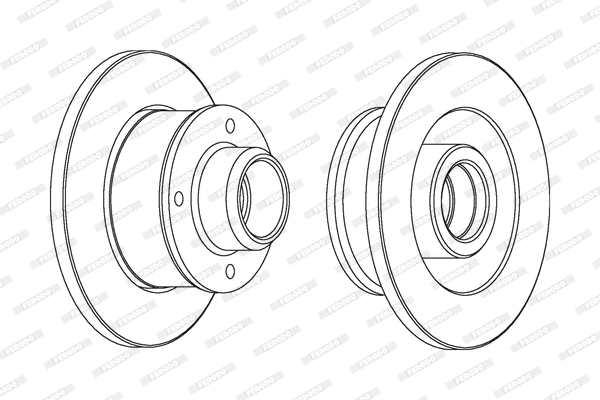 Brake Disc (DDF137)
