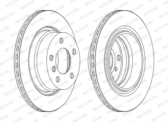 Brake Disc (DDF1285C)