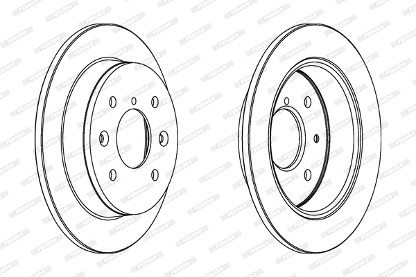 Brake Disc (DDF544)
