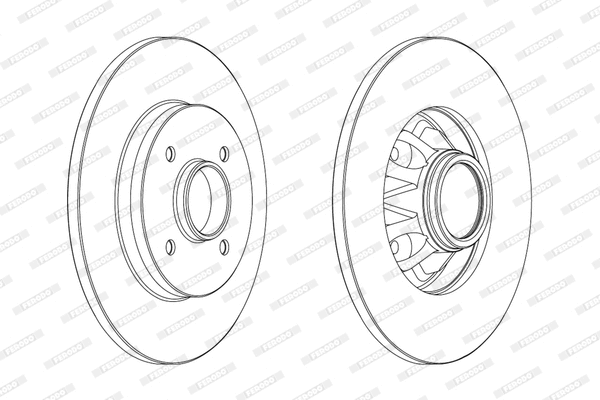 Brake Disc (DDF1791C-1)