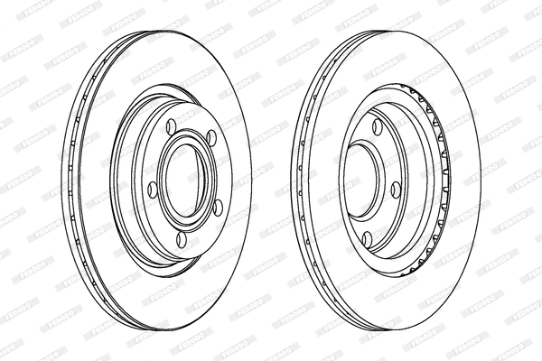 Brake Disc (DDF1003)