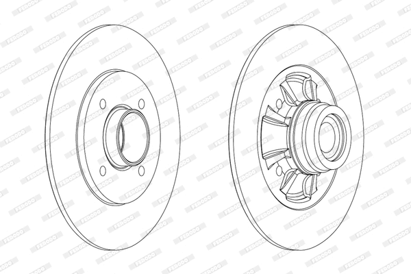 Brake Disc (DDF1984-1)