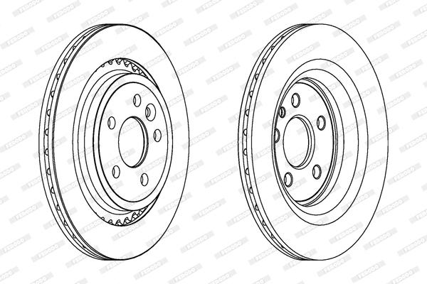 Brake Disc (DDF1681)