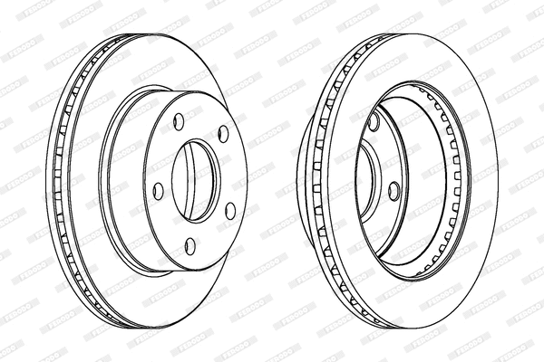 Brake Disc (DDF370)