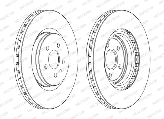 Brake Disc (DDF1001C)