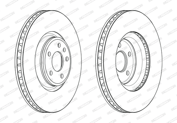 Brake Disc (DDF2598C-1)
