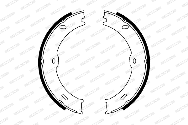 Brake Shoe Set, parking brake (FSB4001)