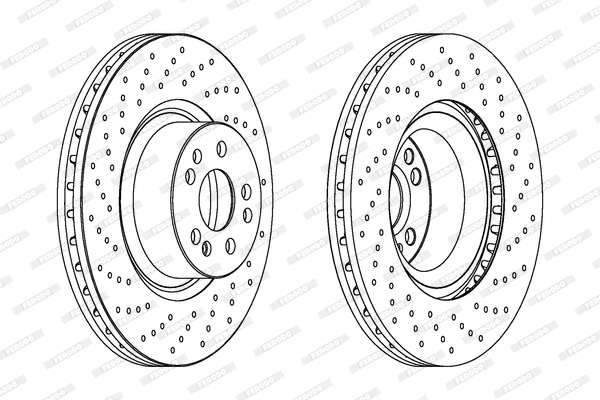 Brake Disc (DDF1586)