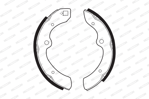 Brake Shoe Set (FSB160)