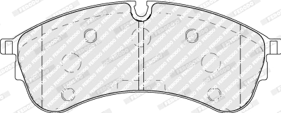 Brake Pad Set, disc brake (FVR5105)