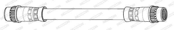 Brake Hose (FHY3353)