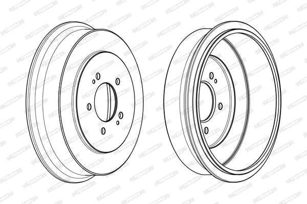 Brake Drum (FDR329334)