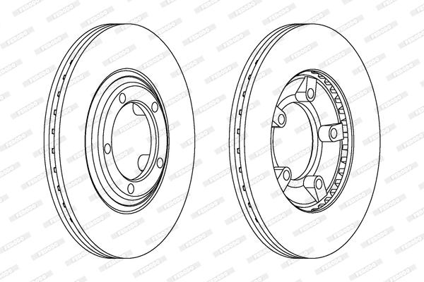 Brake Disc (DDF826)
