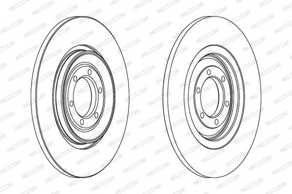 Brake Disc (DDF090)