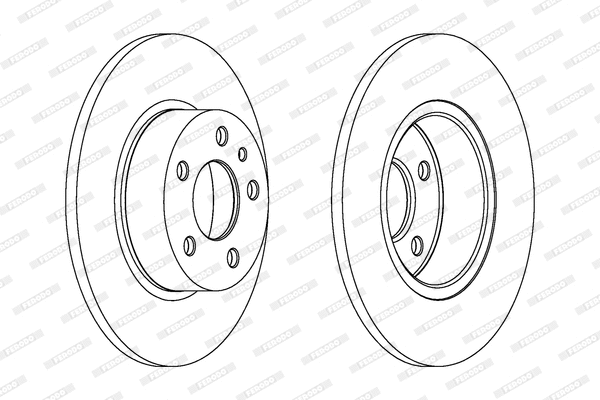 Brake Disc (DDF067)