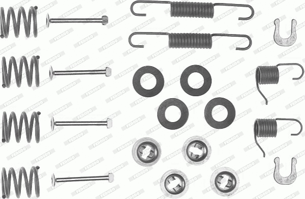 Accessory Kit, brake shoes (FBA113)