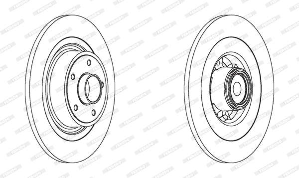 Brake Disc (DDF1655)