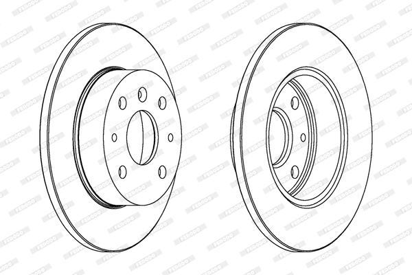Brake Disc (DDF755)
