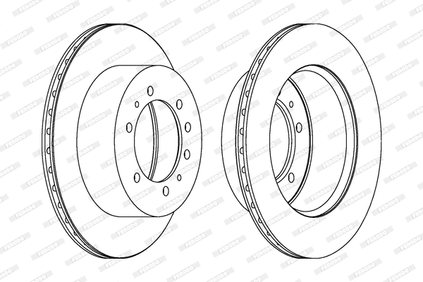 Brake Disc (DDF976-1)
