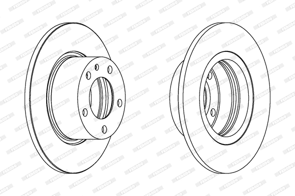 Brake Disc (DDF119)