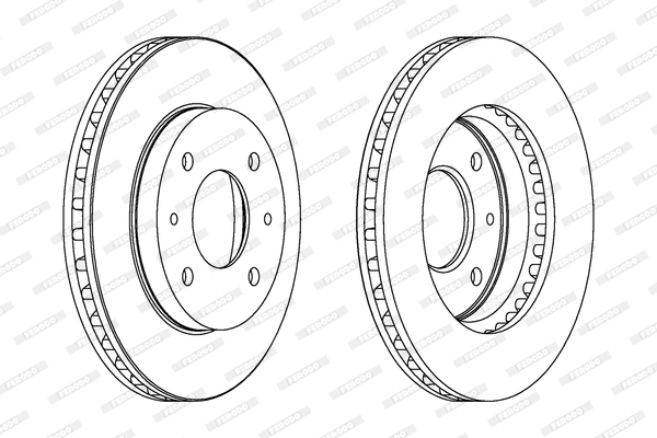 Brake Disc (DDF658)