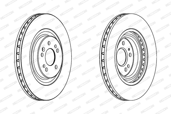 Brake Disc (DDF1085)