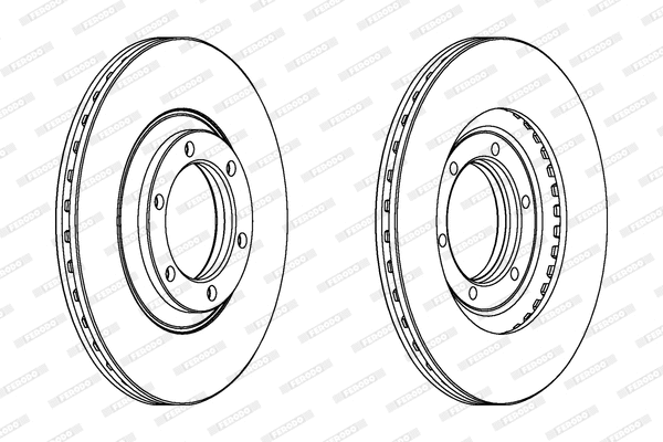 Brake Disc (DDF356)