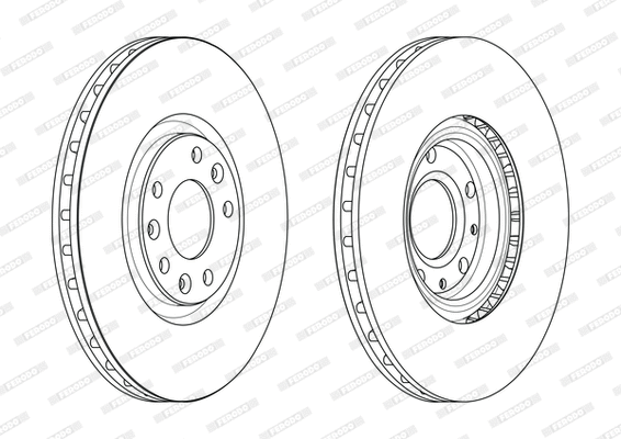 Brake Disc (DDF2237C)