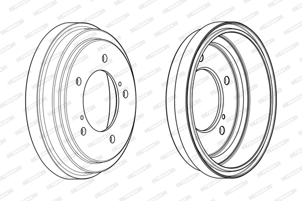 Brake Drum (FDR329277)