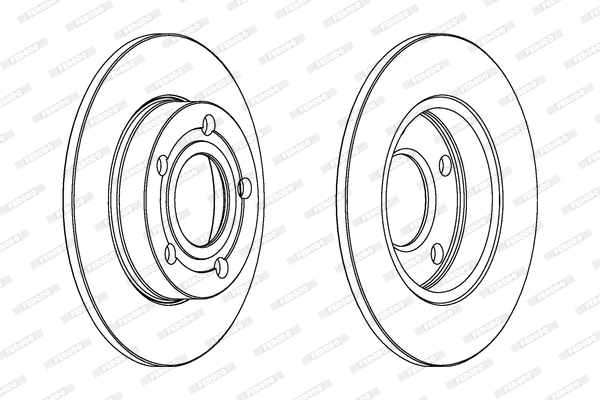 Brake Disc (DDF543)