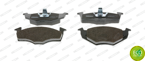 Brake Pad Set, disc brake (FDB1054)