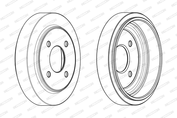 Brake Drum (FDR329216)