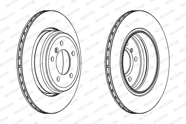 Brake Disc (DDF1244)