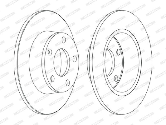 Brake Disc (DDF1190C)