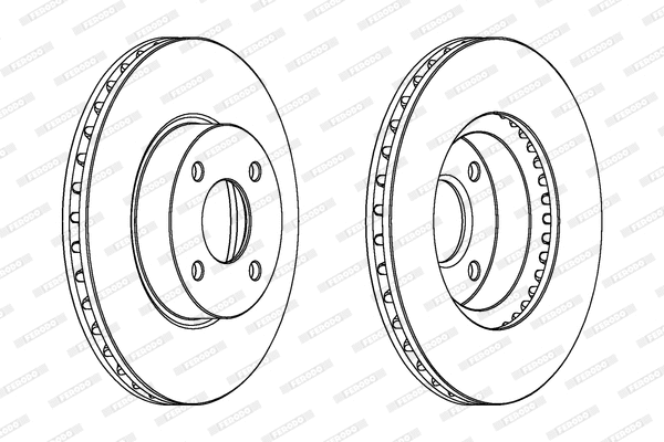 Brake Disc (DDF384)