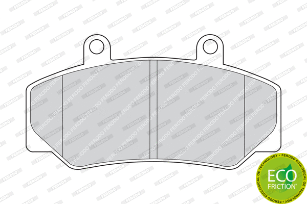 Brake Pad Set, disc brake (FDB628)