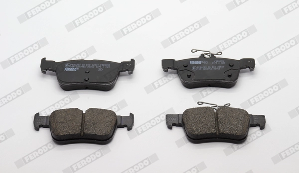Brake Pad Set, disc brake (FDB5355)