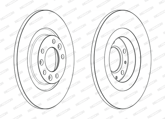 Brake Disc (DDF2654C)