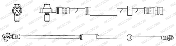 Brake Hose (FHY3284)