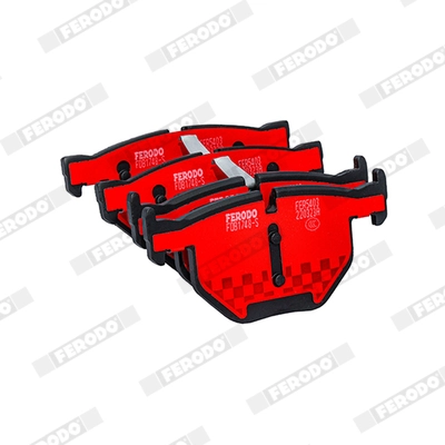 Brake Pad Set, disc brake (FDB1748-S)