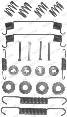 Accessory Kit, brake shoes (FBA91)