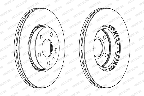 Brake Disc (DDF827)