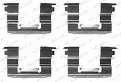 Accessory Kit, disc brake pad (FBA575)